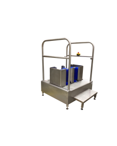 Støvelvasker gjennomgående 400V - 5 børster