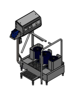 DLST støvelvasker med hånddesinfeksjon