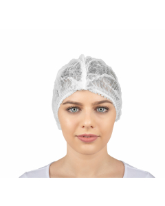 Hårnett hvit onesize