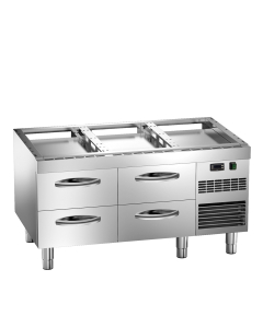 Angelo Po Icon7000 grillkjølebenk 4 skuffer