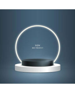 Detektbar foliekniv blå